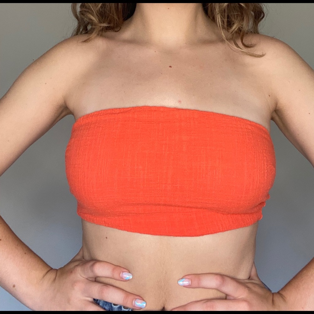 Burnt Orange tube top
